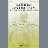 Download or print Shulamit Ran Four Festive Songs Sheet Music Printable PDF 26-page score for A Cappella / arranged SATB SKU: 85985