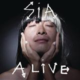Download or print Sia Alive Sheet Music Printable PDF 9-page score for Pop / arranged Piano, Vocal & Guitar (Right-Hand Melody) SKU: 122256