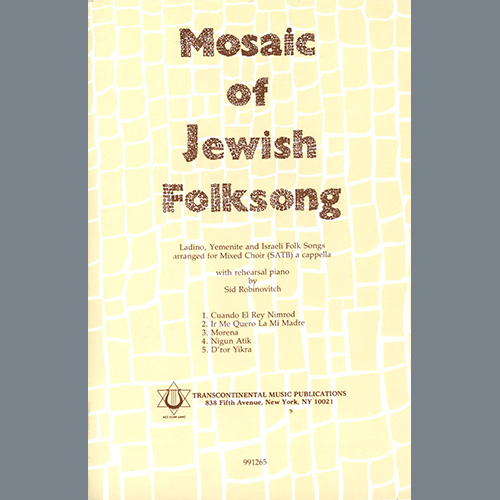 Sid Robinovitch Mosaic Of Jewish Folksongs profile picture