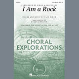 Download or print Simon & Garfunkel I Am A Rock (arr. Roger Emerson) Sheet Music Printable PDF 7-page score for Folk / arranged 2-Part Choir SKU: 430642