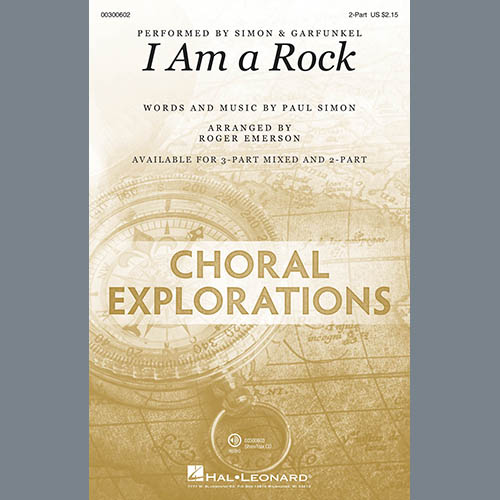 Simon & Garfunkel I Am A Rock (arr. Roger Emerson) profile picture