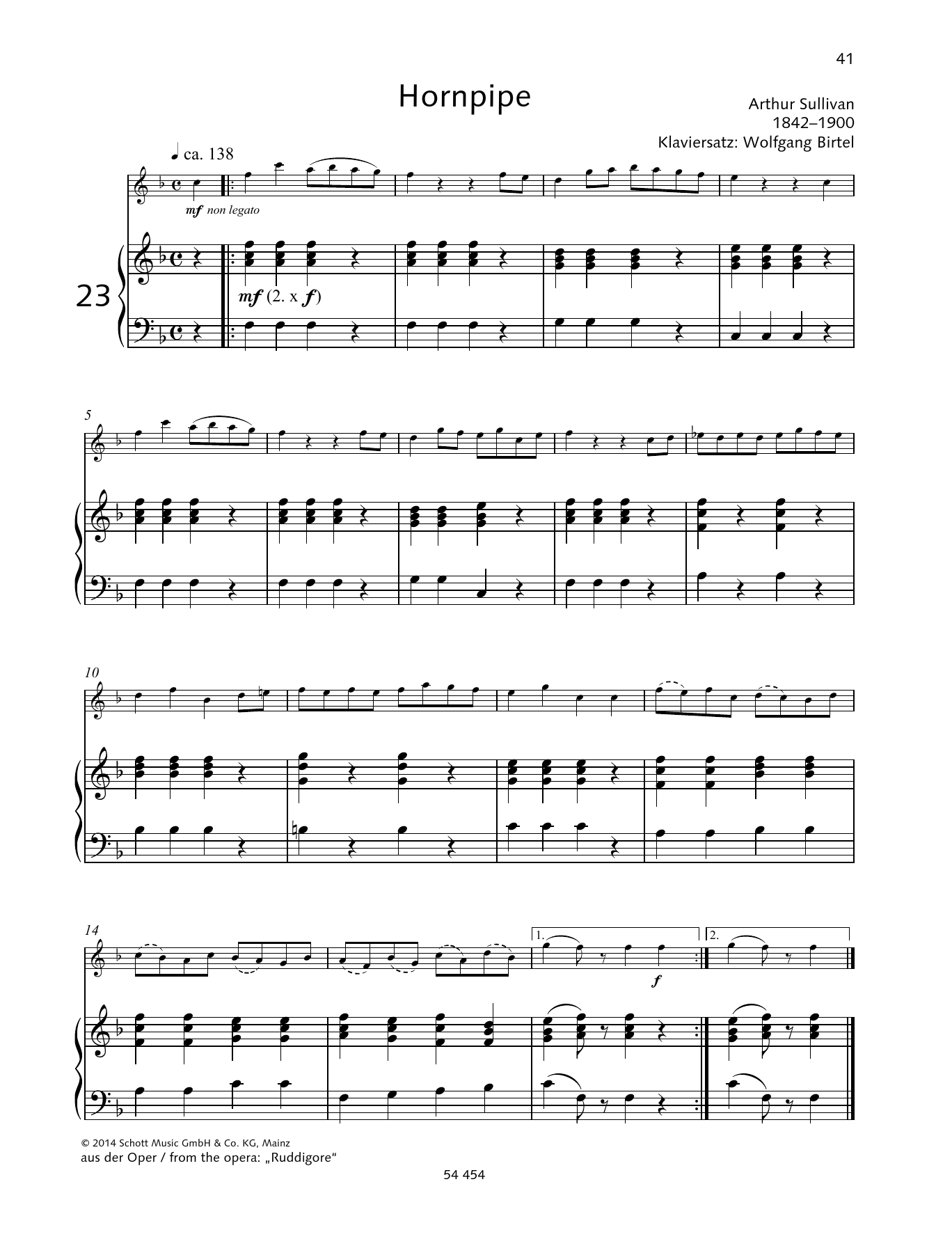 Learn to play Sir Arthur Seymour Sullivan Hornpipe sheet music for Woodwind Solo in minutes. Sir Arthur Seymour Sullivan Hornpipe sheet music preview music notes and score for Woodwind Solo including 2 page(s)