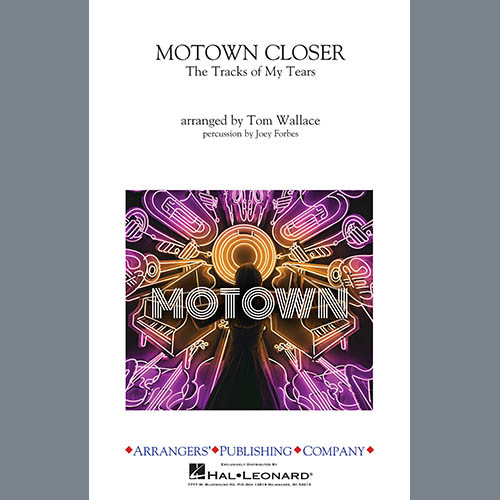 Smokey Robinson Motown Closer (arr. Tom Wallace) - Full Score profile picture