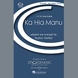Download or print Stephen Hatfield Ka Hia Manu Sheet Music Printable PDF 18-page score for Festival / arranged TTBB SKU: 71284