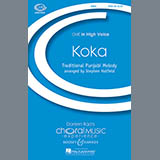 Download or print Stephen Hatfield Koka Sheet Music Printable PDF 5-page score for Concert / arranged SATB SKU: 71570