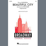 Download or print Stephen Schwartz Beautiful City (from Godspell) (arr. Mac Huff) Sheet Music Printable PDF 8-page score for Inspirational / arranged SSA Choir SKU: 1829388
