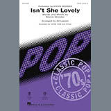 Download or print Ed Lojeski Isn't She Lovely Sheet Music Printable PDF 10-page score for Ballad / arranged 2-Part Choir SKU: 253029