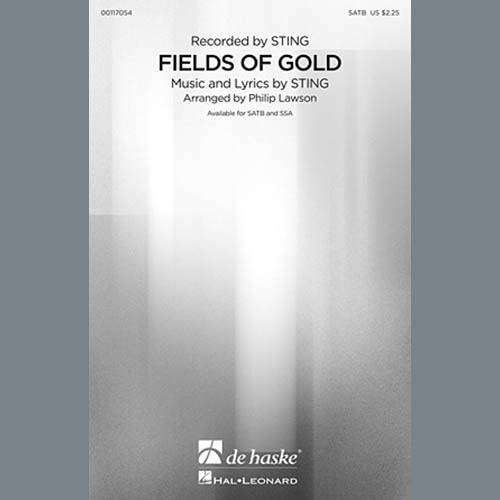 Sting Fields Of Gold (arr. Philip Lawson) profile picture