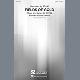 Download or print Philip Lawson Fields Of Gold Sheet Music Printable PDF 14-page score for Pop / arranged SAB SKU: 196519