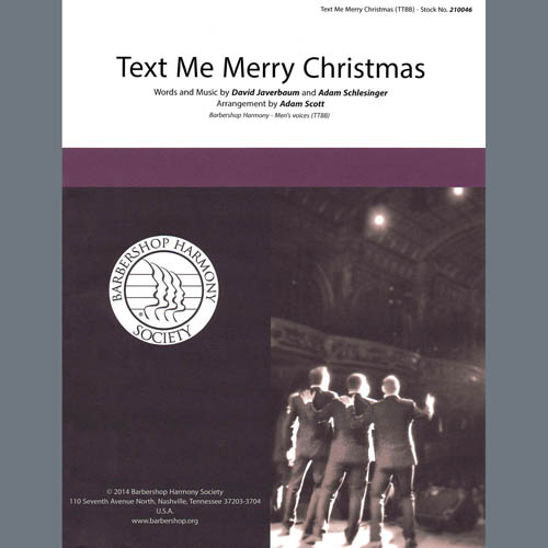 Straight No Chaser feat. Kristen Bell Text Me Merry Christmas (arr. Adam Scott) profile picture