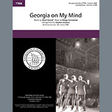Download or print Stuart Gorrell and Hoagy Carmichael Georgia on My Mind (arr. Steve Jamison) Sheet Music Printable PDF 4-page score for Standards / arranged SATB Choir SKU: 459692