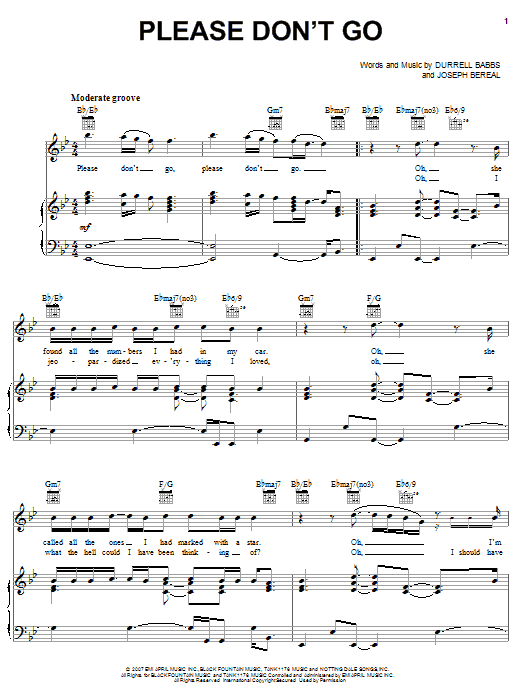 Learn to play Tank Please Don't Go sheet music for Piano, Vocal & Guitar (Right-Hand Melody) in minutes. Tank Please Don't Go sheet music preview music notes and score for Piano, Vocal & Guitar (Right-Hand Melody) including 5 page(s)