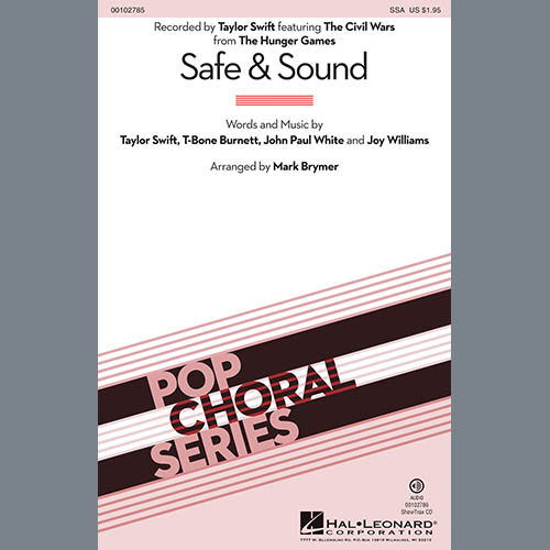 Taylor Swift Safe & Sound (arr. Mark Brymer) profile picture