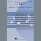 Download or print The Beatles Help! (arr. Philip Lawson) Sheet Music Printable PDF 13-page score for Pop / arranged SATB Choir SKU: 437951