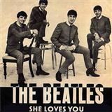 Download or print The Beatles She Loves You Sheet Music Printable PDF 6-page score for Rock / arranged 2-Part Choir SKU: 47599