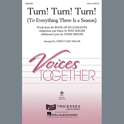 The Byrds Turn! Turn! Turn! (To Everything There Is A Season) (arr. Cristi Cary Miller) profile picture