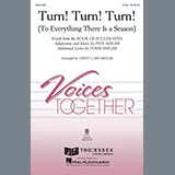 Download or print The Byrds Turn! Turn! Turn! (To Everything There Is A Season) (arr. Cristi Cary Miller) Sheet Music Printable PDF 6-page score for Pop / arranged 2-Part Choir SKU: 458020