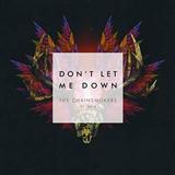 Download or print The Chainsmokers Don't Let Me Down (feat. Daya) Sheet Music Printable PDF 7-page score for Pop / arranged Piano, Vocal & Guitar (Right-Hand Melody) SKU: 172785