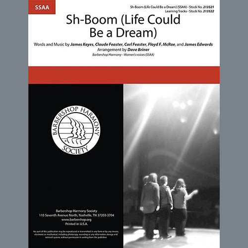 The Crew-Cuts Sh-Boom (Life Could Be A Dream) (arr. Dave Briner) profile picture