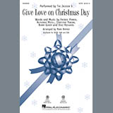 Download or print The Jackson 5 Give Love on Christmas Day (arr. Mark Brymer) - Bass Sheet Music Printable PDF 3-page score for Christmas / arranged Choir Instrumental Pak SKU: 420885