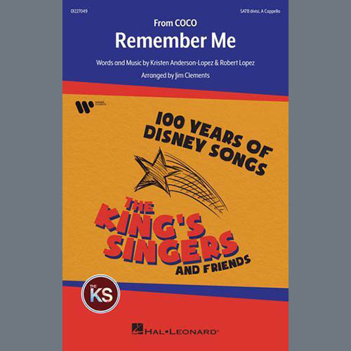 The King's Singers Remember Me (Ernesto de la Cruz) (from Coco) (arr. Jim Clements) profile picture
