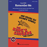 Download or print The King's Singers Remember Me (Ernesto de la Cruz) (from Coco) (arr. Jim Clements) Sheet Music Printable PDF 9-page score for Disney / arranged SATTBB Choir SKU: 1652870