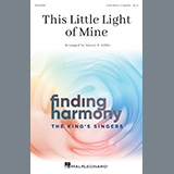 Download or print The King's Singers This Little Light Of Mine (arr. Stacey V. Gibbs) Sheet Music Printable PDF 10-page score for Concert / arranged SATB Choir SKU: 481281