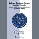 Download or print The McGuire Sisters Goodnight, Sweetheart, Goodnight (Goodnight, It's Time to Go) (arr. Mel Knight) Sheet Music Printable PDF 7-page score for Barbershop / arranged TTBB Choir SKU: 407065