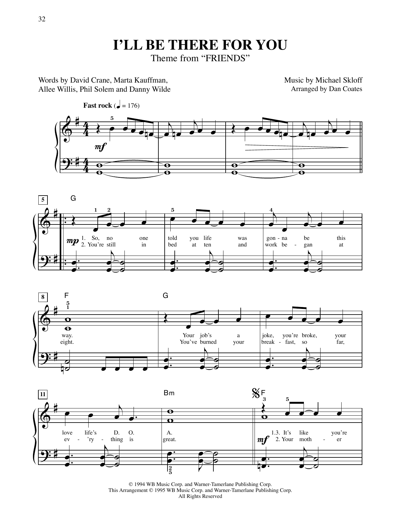 The Rembrandts I'll Be There For You (Theme From 