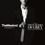 Download or print The Weeknd Earned It (from 'Fifty Shades Of Grey') Sheet Music Printable PDF 5-page score for R & B / arranged Piano, Vocal & Guitar (Right-Hand Melody) SKU: 120653