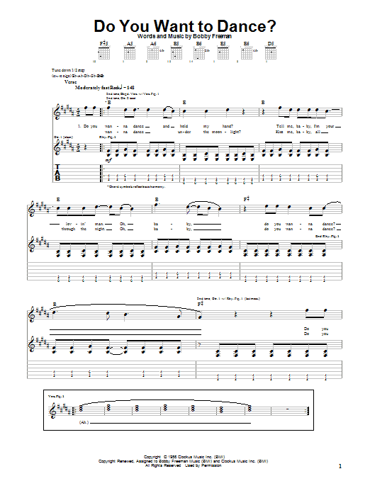 Learn to play The Beach Boys Do You Want To Dance? sheet music for Piano, Vocal & Guitar (Right-Hand Melody) in minutes. The Beach Boys Do You Want To Dance? sheet music preview music notes and score for Piano, Vocal & Guitar (Right-Hand Melody) including 6 page(s)
