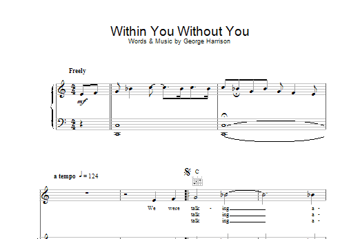 Learn to play The Beatles Within You Without You sheet music for Guitar Tab in minutes. The Beatles Within You Without You sheet music preview music notes and score for Guitar Tab including 15 page(s)