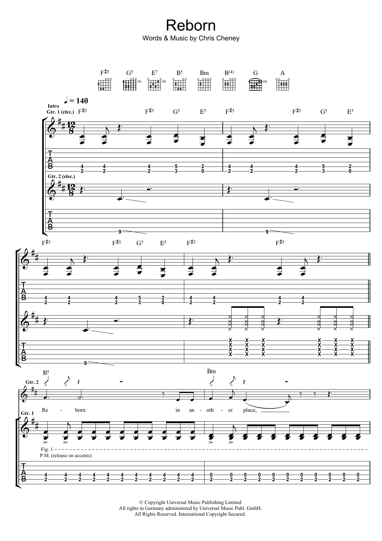 Learn to play The Living End Reborn sheet music for Guitar Tab in minutes. The Living End Reborn sheet music preview music notes and score for Guitar Tab including 8 page(s)
