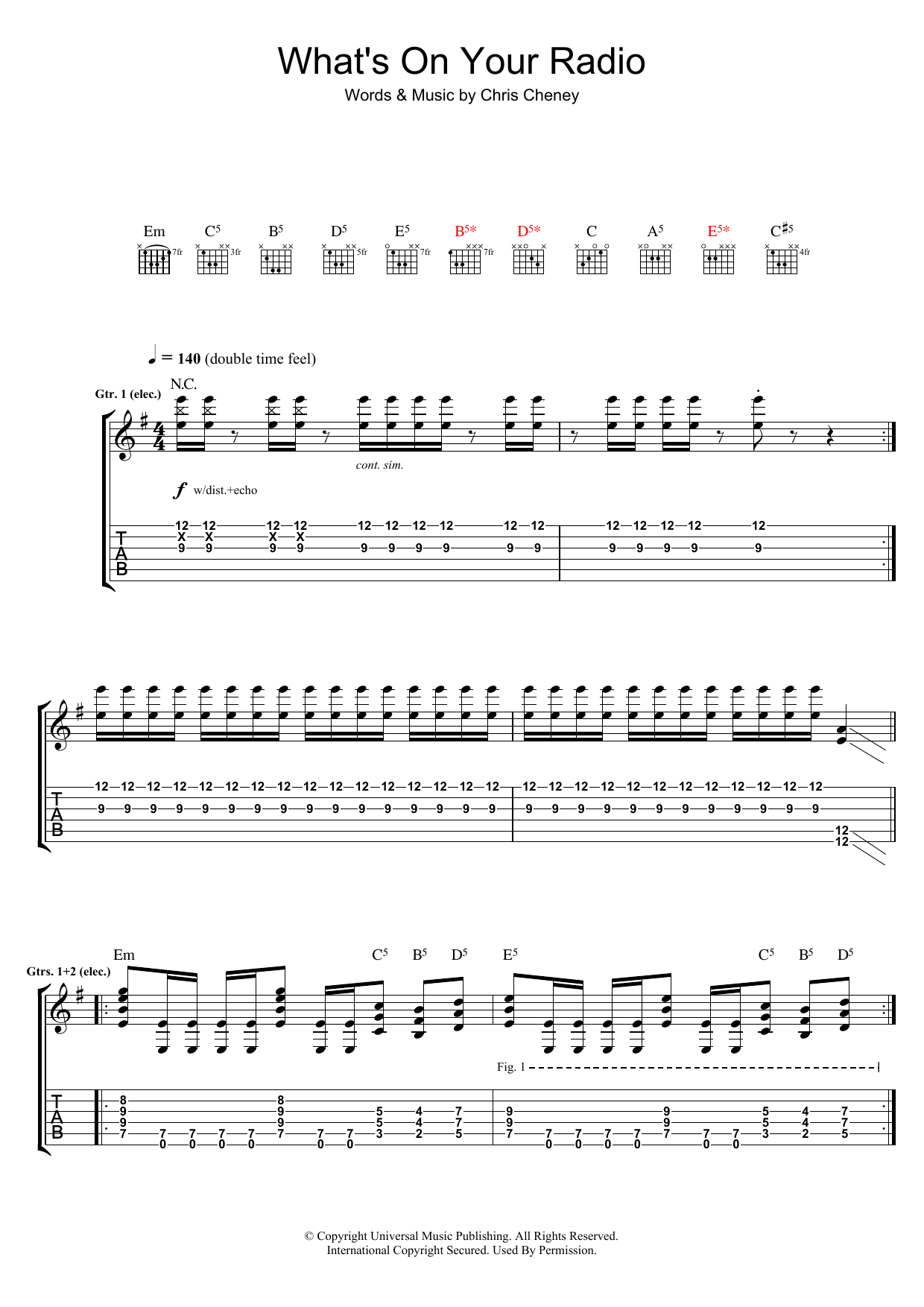 Learn to play The Living End What's On Your Radio sheet music for Guitar Tab in minutes. The Living End What's On Your Radio sheet music preview music notes and score for Guitar Tab including 8 page(s)