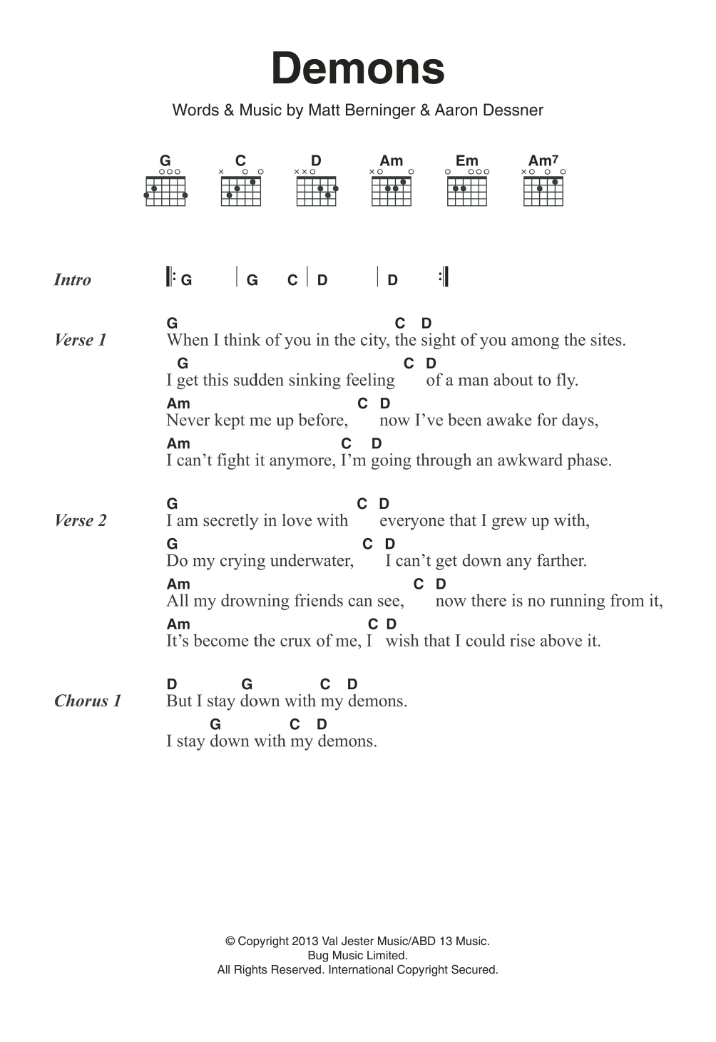 Play Me Sheet Music | Neil Diamond | Guitar Chords/Lyrics