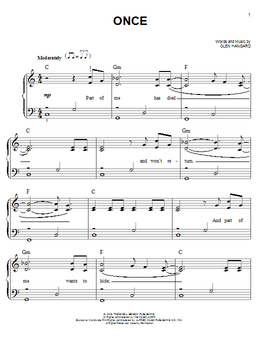Learn to play The Swell Season Once sheet music for Guitar Tab in minutes. The Swell Season Once sheet music preview music notes and score for Guitar Tab including 4 page(s)