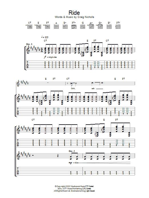Learn to play The Vines Ride sheet music for Guitar Tab in minutes. The Vines Ride sheet music preview music notes and score for Guitar Tab including 5 page(s)