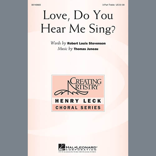 Thomas Juneau Love, Do You Hear Me Sing? profile picture