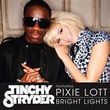Download or print Tinchy Stryder Bright Lights (feat. Pixie Lott) Sheet Music Printable PDF 7-page score for R & B / arranged Piano, Vocal & Guitar (Right-Hand Melody) SKU: 113930