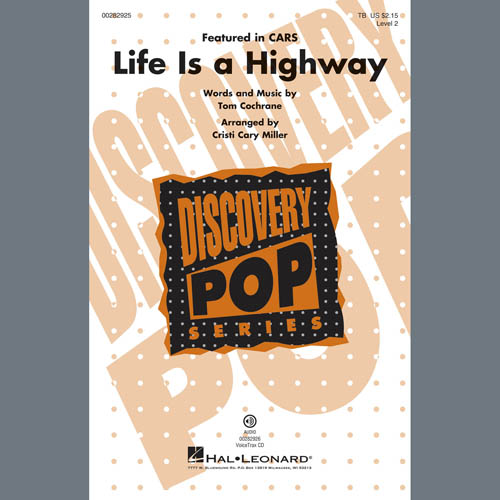 Tom Cochrane Life Is A Highway (arr. Cristy Cari Miller) profile picture