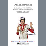 Download or print Tom Wallace Larger Than Life - Baritone T.C. Sheet Music Printable PDF 1-page score for Pop / arranged Marching Band SKU: 378752