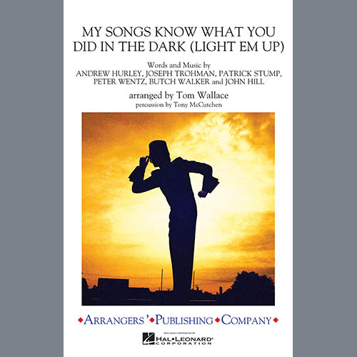 Tom Wallace My Songs Know What You Did in the Dark (Light 'Em Up) - Percussion Score profile picture