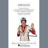 Download or print Tom Wallace New Rules - Alto Sax 2 Sheet Music Printable PDF 1-page score for Pop / arranged Marching Band SKU: 378538