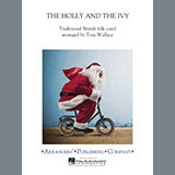 Download or print Tom Wallace The Holly and the Ivy - Bb Contrabass Clarinet Sheet Music Printable PDF 2-page score for Christmas / arranged Concert Band SKU: 343777