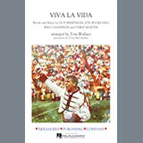 Download or print Tom Wallace Viva La Vida - Bass Drums Sheet Music Printable PDF 1-page score for Pop / arranged Marching Band SKU: 352706