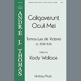 Download or print Tomas Luis de Victoria Caligaverunt Oculi Mei Sheet Music Printable PDF 11-page score for Concert / arranged SATB Choir SKU: 460010
