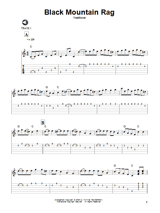 Learn to play Traditional Black Mountain Rag sheet music for Guitar Tab in minutes. Traditional Black Mountain Rag sheet music preview music notes and score for Guitar Tab including 8 page(s)