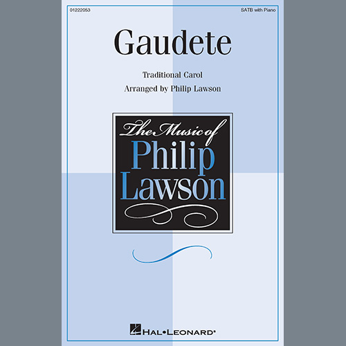 Traditional Carol Gaudete (arr. Philip Lawson) profile picture