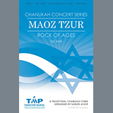 Download or print Traditional Chanukah Hymn Maoz Tzur (Rock Of Ages) (arr. Samuel Adler) Sheet Music Printable PDF 14-page score for Chanukah / arranged SATB Choir SKU: 574230
