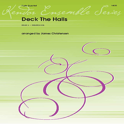 Traditional Deck the Halls (Flute Quartet) (arr. James Christensen) - Full Score profile picture